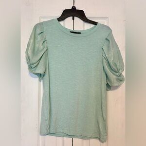 Laundry By Shelli Segal Soft Mint Crewneck Tee